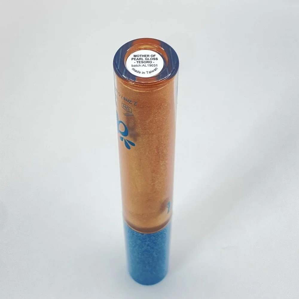 Alamar Cosmetics Mother Of Pearl Gloss Tesoro 0.07 fl oz‎ Full Size NWOB
